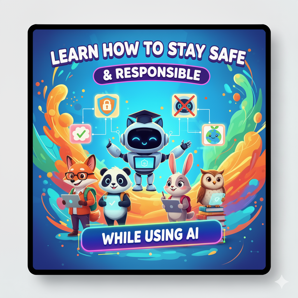 Learn how to stay safe and responsible while using AI