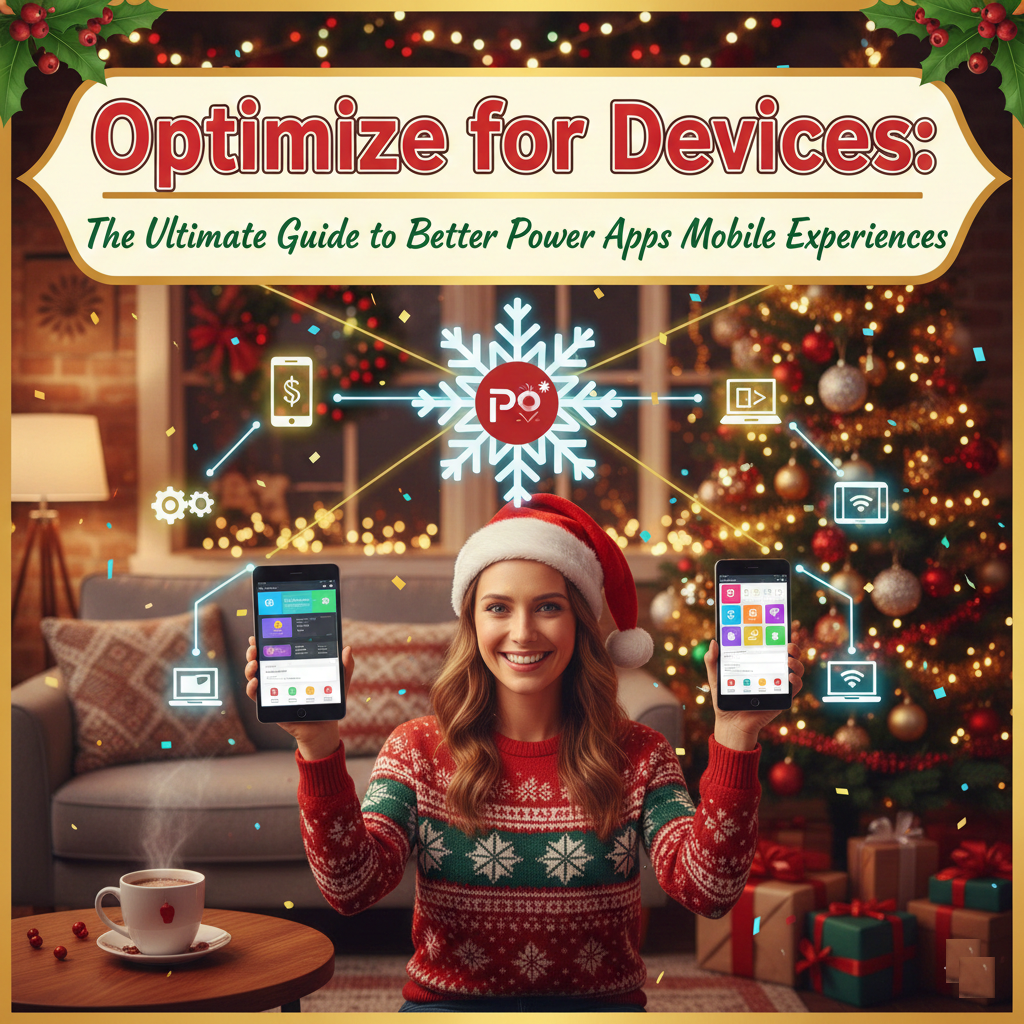 Optimize for Devices: The Ultimate Guide to Better Power Apps Mobile Experiences