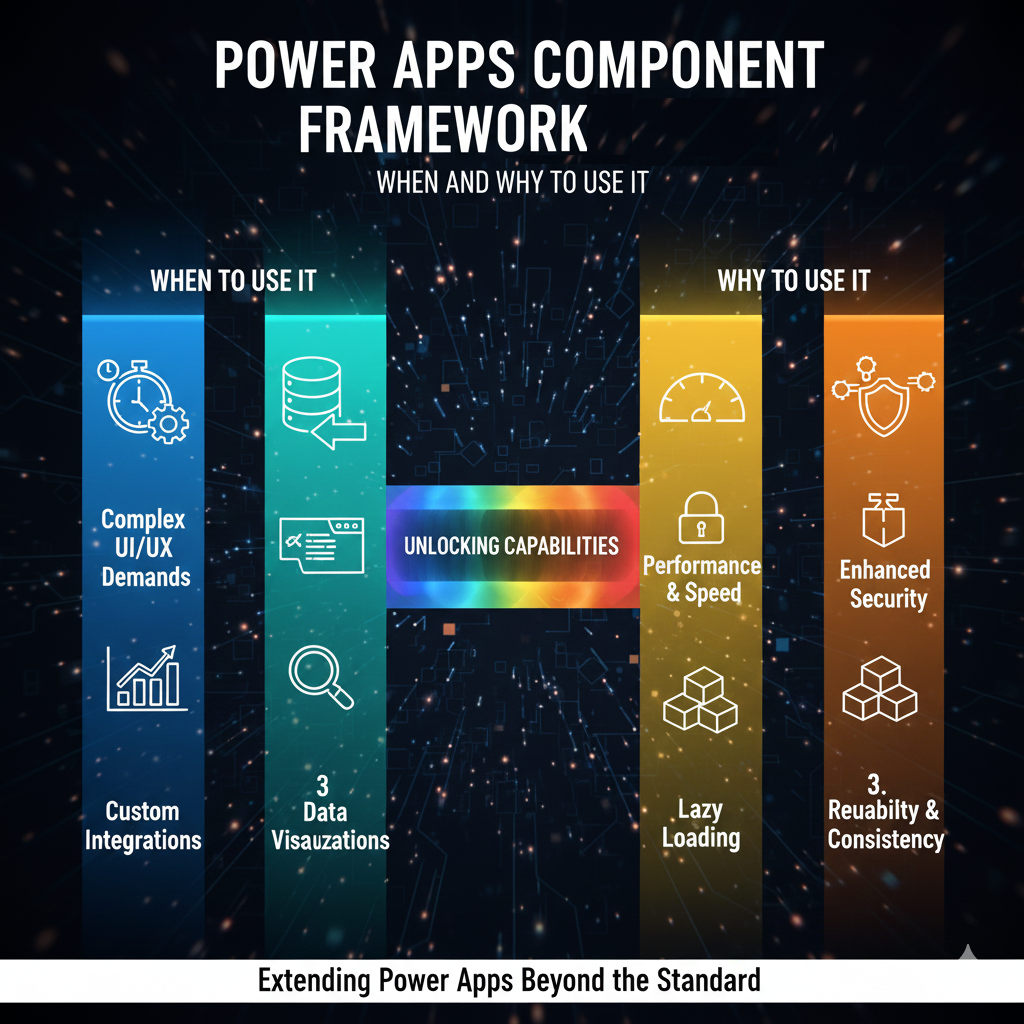 Power Apps Component Framework (PCF): When and Why to Use It